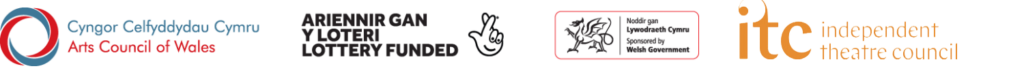 Founders logos - Arts Council of Wales, National Lottery, Welsh Government