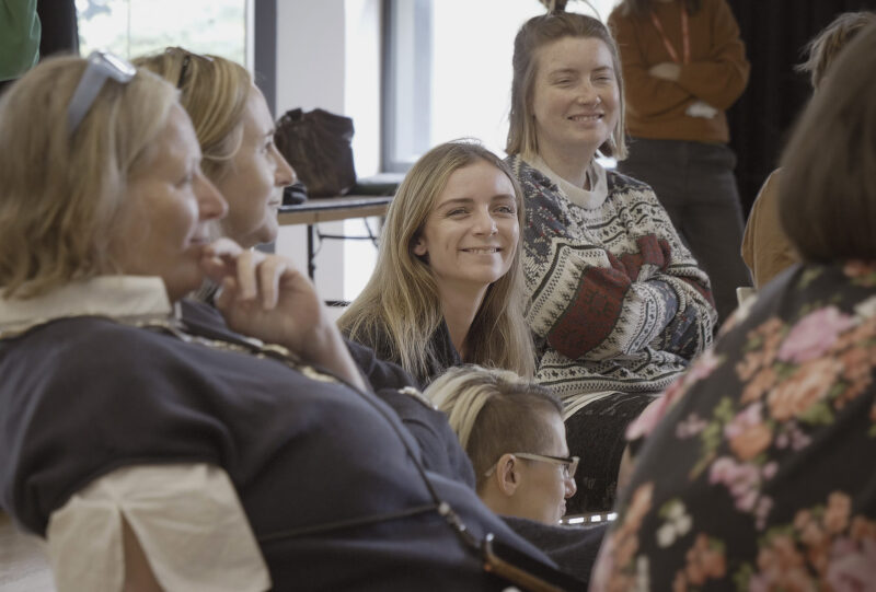 Participants at Creative Sages training